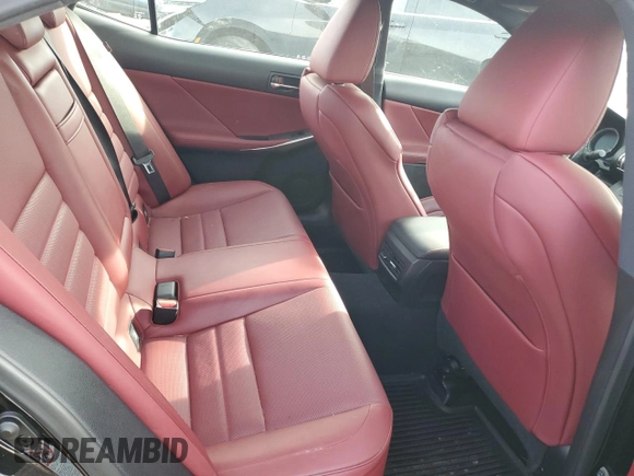 2016 Lexus IS 350 with VIN JTHCE1D27G5012075, listed as a Copart auction lot 43336725 with 58,279 mi miles and Clean title. Bid and sale history available at DreamBid. Image 10.