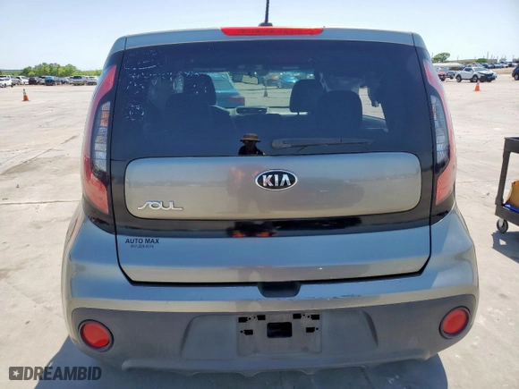 2017 Kia Soul with VIN KNDJN2A20H7427831, listed as a Copart auction lot 52637875 with 0 mi miles and Clean Title. Bid and sale history available at carsss.com. Image 6.