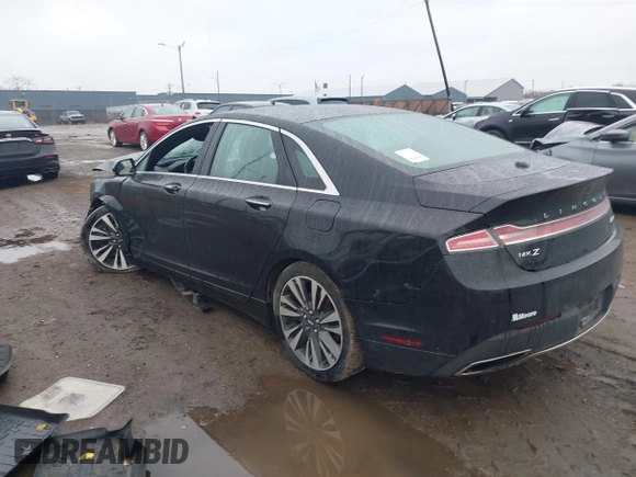2019 Lincoln MKZ Reserve II with VIN 3LN6L5F94KR629361, listed as a IAAI auction lot 41969014 with 93,297 mi miles and . Bid and sale history available at DreamBid. Image 3.