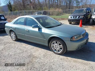 2003 Lincoln LS Sport with VIN 1LNHM87A33Y677386, listed as a IAAI auction lot 41890308 with 139,498 mi miles. Bid and sale history available at carsss.com. Image 1.