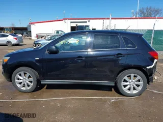 2014 Mitsubishi Outlander Sport SE with VIN 4A4AR4AU7EE007954, listed as a IAAI auction lot 41968028 with 115,972 mi miles. Bid and sale history available at carsss.com. Image 15.