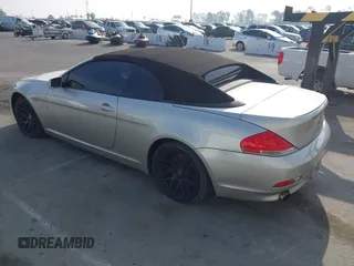2006 BMW 6 Series 650Ci with VIN WBAEK13486CN72278, listed as a IAAI auction lot 41119321 with 170,553 mi miles. Bid and sale history available at carsss.com. Image 3.
