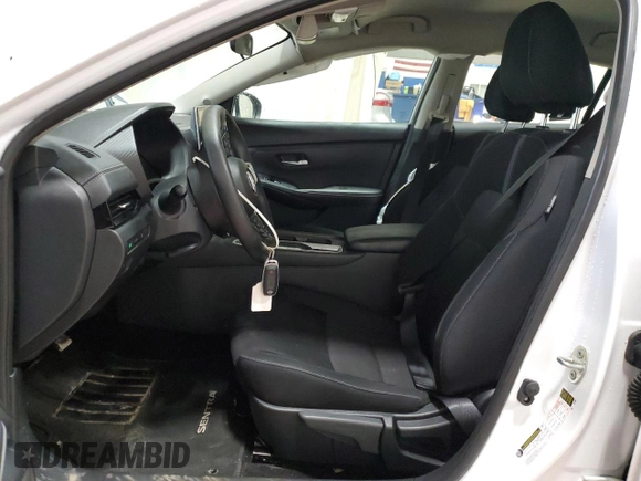 2024 Nissan Sentra SV with VIN 3N1AB8CVXRY363254, listed as a Copart auction lot 55726655 with 23,737 mi miles and Clean Title. Bid and sale history available at DreamBid. Image 7.