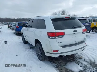 2020 Jeep Grand Cherokee Overland with VIN 1C4RJFCG6LC439142, listed as a IAAI auction lot 41640385 with 74,300 mi miles. Bid and sale history available at carsss.com. Image 3.