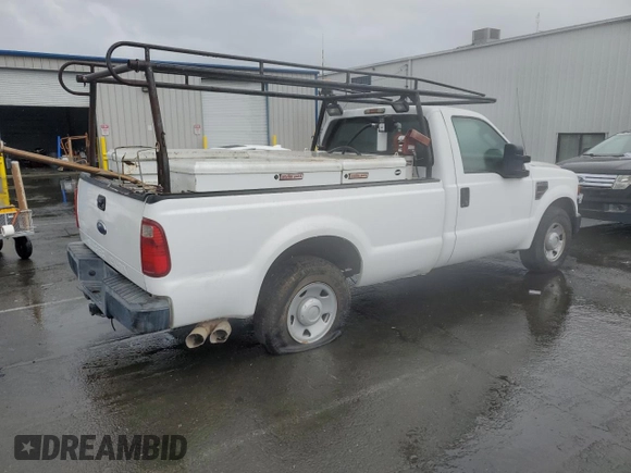 2008 Ford F-250 with VIN 1FTSF20R58EE40246, listed as a Copart auction lot 49015505 with 177,446 mi miles and Clean title. Bid and sale history available at DreamBid. Image 3.