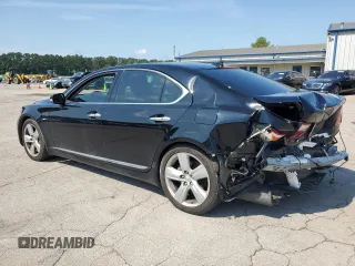 2012 Lexus LS 460 with VIN JTHBL5EF5C5113149, listed as a Copart auction lot 62555505 with 122,359 mi miles and Salvage title. Bid and sale history available at DreamBid. Image 2.
