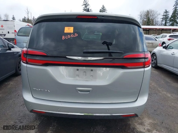 2023 Chrysler Pacifica Touring L with VIN 2C4RC1BG0PR607241, listed as a IAAI auction lot 41916219 with 51,039 mi miles. Bid and sale history available at carsss.com. Image 17.