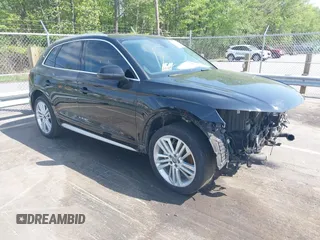 2018 Audi Q5 Premium Plus with VIN WA1BNAFY4J2087219, listed as a IAAI auction lot 42023014 with 146,489 mi miles and . Bid and sale history available at DreamBid. Image 1.