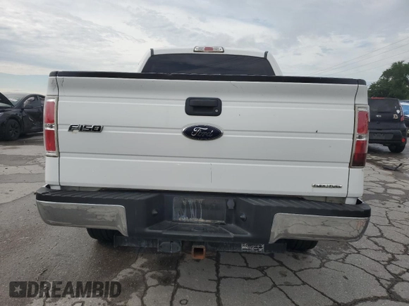 2013 Ford F-150 XL with VIN 1FTFW1EF7DFB68264, listed as a Copart auction lot 60271505 with 128,453 mi miles and Salvage title. Bid and sale history available at DreamBid. Image 6.