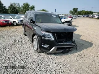 2021 Nissan Armada SV with VIN JN8AY2AC1M9146351, listed as a Copart auction lot 70776764 with 73,727 mi miles and Salvage Title. Bid and sale history available at carsss.com. Image 11.