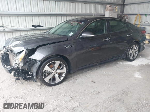 2019 Kia Optima LX z VIN 5XXGT4L35KG314960, wystawiony jako IAAI lot #42212868 z przebiegiem 113 920 mil mil oraz . Historia ofert i sprzedaży dostępna na DreamBid. Obrazek 2.
