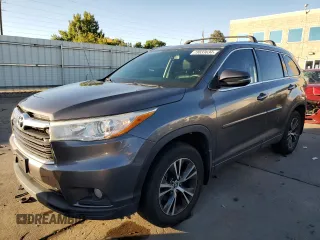2016 Toyota Highlander XLE z VIN 5TDJKRFH0GS500635, wystawiony jako Copart lot #73833634 z przebiegiem 108 884 mil mil oraz Czysty tytuł • Clean title. Historia ofert i sprzedaży dostępna na DreamBid. Obrazek 1.