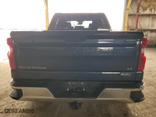 2022 Chevrolet Silverado 1500 LT with VIN 1GCPDKEK2NZ628752, listed as a Copart auction lot 53142935 with 29,916 mi miles and Salvage Title. Bid and sale history available at carsss.com. Image 6.