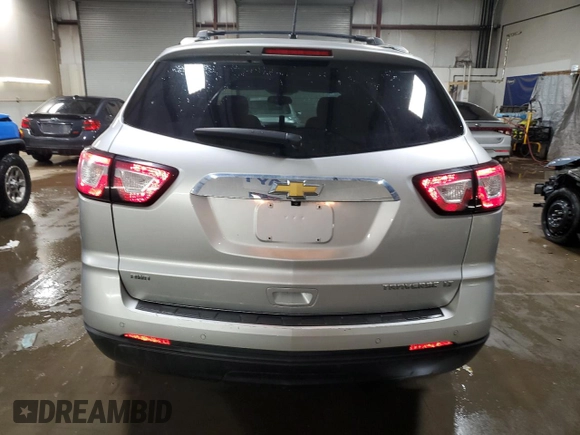 2015 Chevrolet Traverse LT with VIN 1GNKVGKD2FJ368192, listed as a Copart auction lot 51144395 with 143,620 mi miles and Salvage Title. Bid and sale history available at DreamBid. Image 6.
