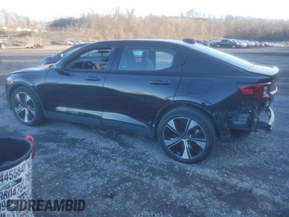 2024 Polestar 2 z VIN YSMFD3KA1RL222424, wystawiony jako Copart lot #47779655 z przebiegiem 8 575 mil mil oraz Szkoda całkowita • Salvage title. Historia ofert i sprzedaży dostępna na DreamBid. Obrazek 2.