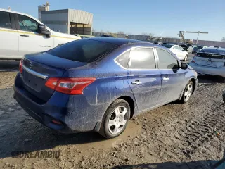 2017 Nissan Sentra S with VIN 3N1AB7AP6HY333360, listed as a Copart auction lot 46639385 with 106,575 mi miles and Salvage Title. Bid and sale history available at DreamBid. Image 3.