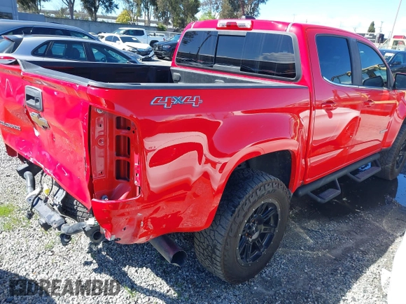 2017 Chevrolet Colorado 4WD LT with VIN 1GCPTCE12H1215667, listed as a IAAI auction lot 41431551 with 77,068 mi miles and . Bid and sale history available at DreamBid. Image 4.