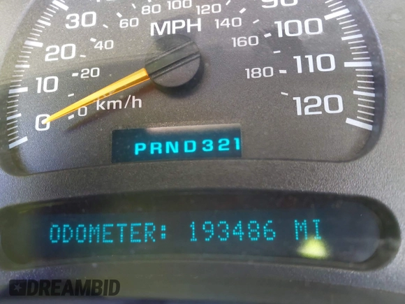 2004 Chevrolet Silverado 1500 Work Truck with VIN 1GCEC14X24Z284372, listed as a IAAI auction lot 41714675 with 193,486 mi miles. Bid and sale history available at carsss.com. Image 7.