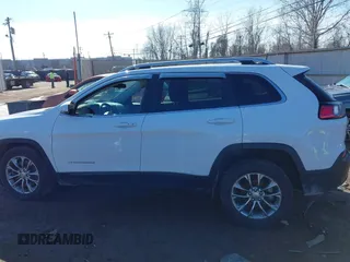 2020 Jeep Cherokee Latitude Plus with VIN 1C4PJLLB0LD643021, listed as a IAAI auction lot 41541601 with 48,459 mi miles. Bid and sale history available at carsss.com. Image 14.