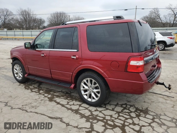 2016 Ford Expedition Limited with VIN 1FMJU2AT6GEF39017, listed as a Copart auction lot 85865614 with 190,359 mi miles and Salvage title. Bid and sale history available at DreamBid. Image 2.