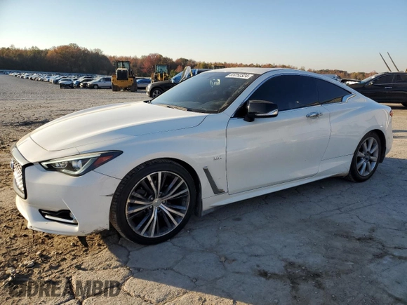 2018 Infiniti Q60 Sport with VIN JN1EV7EK3JM343232, listed as a Copart auction lot 83252324 with 65,706 mi miles and Clean Title. Bid and sale history available at DreamBid. Image 1.