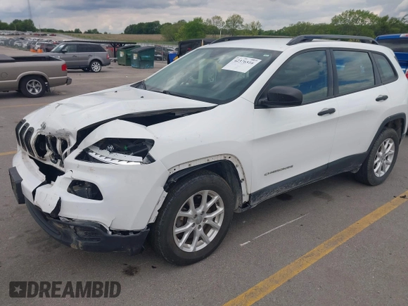 2015 Jeep Cherokee Sport z VIN 1C4PJMAB6FW773872, wystawiony jako IAAI lot #42376516 z przebiegiem 135 209 mil mil oraz . Historia ofert i sprzedaży dostępna na DreamBid. Obrazek 17.