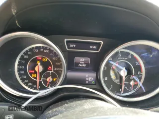2015 Mercedes-Benz GL with VIN 4JGDF7EE5FA486574, listed as a Copart auction lot 86883394 with 74,698 mi miles and Clean Title. Bid and sale history available at carsss.com. Image 9.