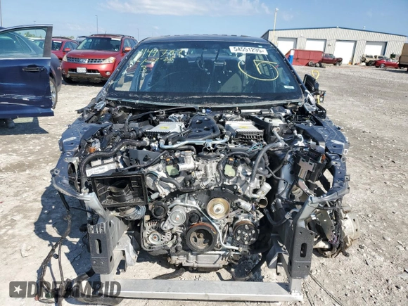 2021 Infiniti Q50 Sensory with VIN JN1EV7CPXMM702529, listed as a Copart auction lot 54551295 with Not provided miles and Salvage title. Bid and sale history available at DreamBid. Image 5.