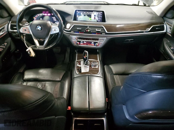 2020 BMW 7 Series 740i xDrive with VIN WBA7T4C06LGG62749, listed as a Copart auction lot 83454364 with 209,536 mi miles and Clean title. Bid and sale history available at DreamBid. Image 8.