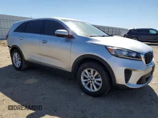 2019 Kia Sorento LX with VIN 5XYPG4A30KG449573, listed as a Copart auction lot 48231315 with 83,287 mi miles and Salvage Title. Bid and sale history available at carsss.com. Image 4.