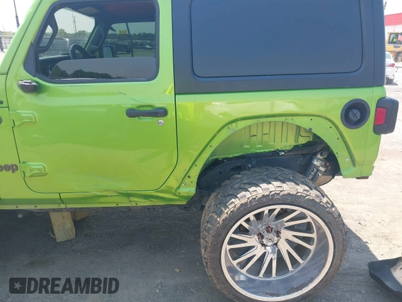 2018 Jeep Wrangler Sport with VIN 1C4GJXAG1JW271695, listed as a IAAI auction lot 42472603 with 105,460 mi miles and . Bid and sale history available at DreamBid. Image 19.
