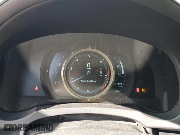 2014 Lexus IS 350 with VIN JTHBE1D20E5010273, listed as a Copart auction lot 43520715 with 197,604 mi miles and Salvage Title. Bid and sale history available at carsss.com. Image 9.