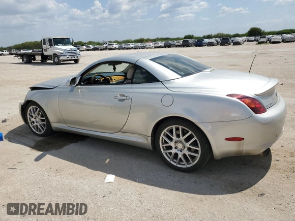 2003 Lexus SC with VIN JTHFN48YX30040974, listed as a Copart auction lot 71664234 with 99,257 mi miles and Salvage Title. Bid and sale history available at carsss.com. Image 2.