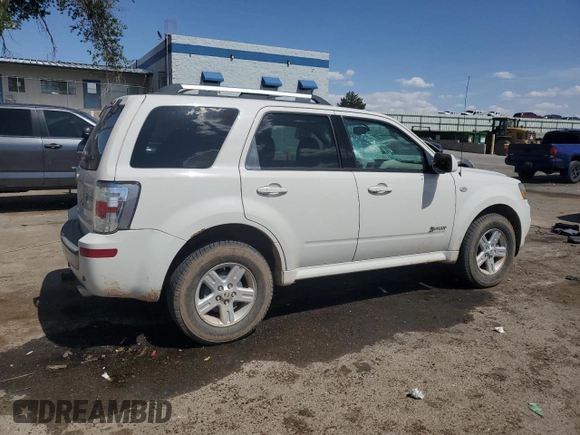 2009 Mercury Mariner Hybrid with VIN 4M2CU39359KJ16466, listed as a Copart auction lot 57279615 with 351,095 mi miles and Salvage title. Bid and sale history available at DreamBid. Image 3.