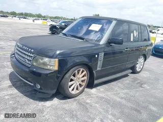 2010 Land Rover Range Rover SC with VIN SALMF1E49AA328121, listed as a IAAI auction lot 41956696 with 96,851 mi miles. Bid and sale history available at carsss.com. Image 2.