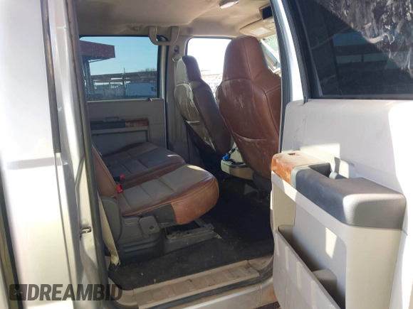 2010 Ford F-250 XL with VIN 1FTSW2BRXAEA04947, listed as a IAAI auction lot 42293137 with 133,598 mi miles and . Bid and sale history available at DreamBid. Image 8.