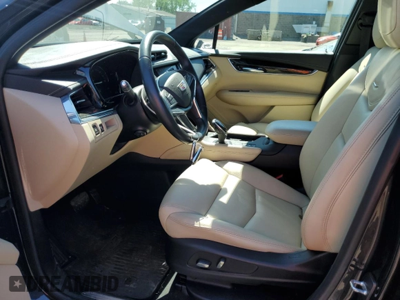 2018 Cadillac XT5 AWD with VIN 1GYKNBRS8JZ203963, listed as a Copart auction lot 57243165 with 18,407 mi miles and Salvage title. Bid and sale history available at DreamBid. Image 7.
