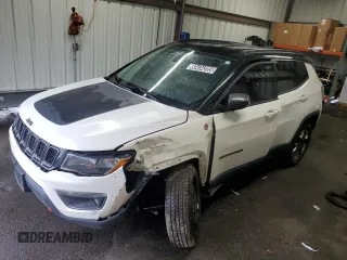 2017 Jeep Compass Trailhawk with VIN 3C4NJDDB4HT666315, listed as a Copart auction lot 60434205 with 100,414 mi miles and Clean title. Bid and sale history available at DreamBid. Image 1.