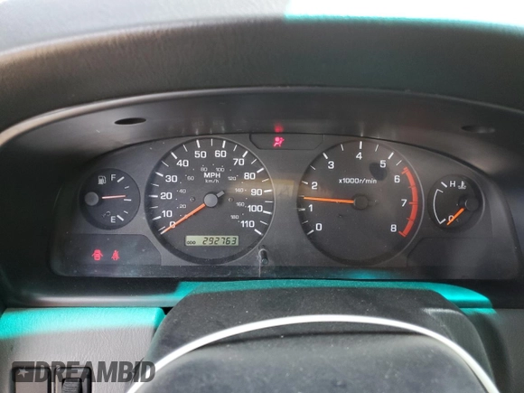 2001 Nissan Xterra XE with VIN 5N1ED28T71C509969, listed as a Copart auction lot 62353085 with 292,763 mi miles and Salvage title. Bid and sale history available at DreamBid. Image 9.