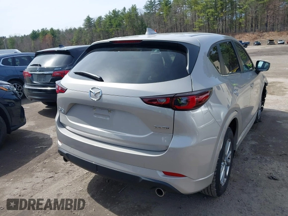 2024 Mazda CX-5 S Select with VIN JM3KFBBL6R0503403, listed as a IAAI auction lot 41965056 with 18,619 mi miles and . Bid and sale history available at DreamBid. Image 4.