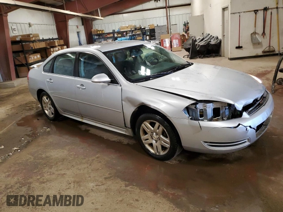 2012 Chevrolet Impala LT Retail with VIN 2G1WB5E33C1115472, listed as a Copart auction lot 54706825 with 283,656 mi miles and Clean Title. Bid and sale history available at DreamBid. Image 4.