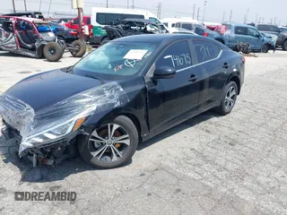 2020 Nissan Sentra SV with VIN 3N1AB8CV2LY220192, listed as a IAAI auction lot 41931721 with 37,621 mi miles. Bid and sale history available at carsss.com. Image 20.