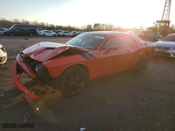 2018 Dodge Challenger SXT with VIN 2C3CDZAG0JH219348, listed as a Copart auction lot 82741134 with 70,715 mi miles and Salvage Title. Bid and sale history available at carsss.com. Image 1.