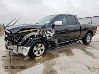 2019 Ram 1500 Tradesman with VIN 1C6RR6FG5KS574452, listed as a Copart auction lot 59638115 with 154,574 mi miles and Salvage title. Bid and sale history available at DreamBid. Image 1.
