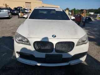 2015 BMW 7 Series 750Li xDrive with VIN WBAYF8C50FD655443, listed as a Copart auction lot 61092005 with Not provided miles and Salvage title. Bid and sale history available at DreamBid. Image 5.