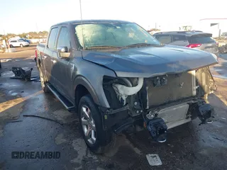 2023 Ford F-150 XL with VIN 1FTFW1E81PKE39560, listed as a IAAI auction lot 41202267 with 20,383 mi miles. Bid and sale history available at carsss.com. Image 1.