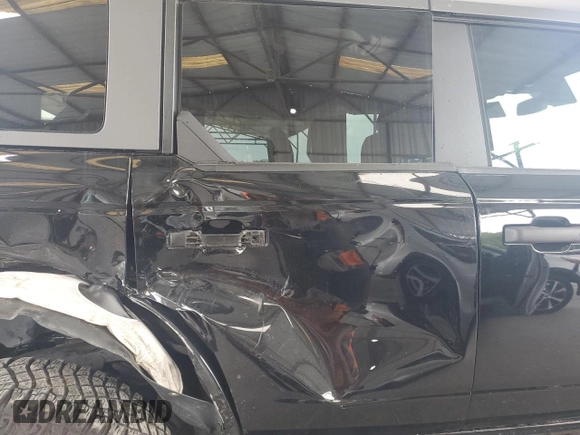 2022 Ford Bronco with VIN 1FMEE5DP5NLB41837, listed as a Copart auction lot 55476425 with 24,012 mi miles and Salvage title. Bid and sale history available at DreamBid. Image 11.