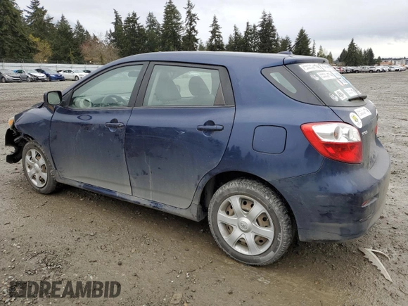 2009 Toyota Matrix with VIN 2T1KU40E29C181590, listed as a Copart auction lot 50651605 with 113,382 mi miles and Salvage Title. Bid and sale history available at carsss.com. Image 2.