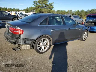 2014 Audi S4 Premium Plus with VIN WAUDGAFL2EA104282, listed as a Copart auction lot 81673004 with 164,964 mi miles and Salvage Title. Bid and sale history available at carsss.com. Image 3.