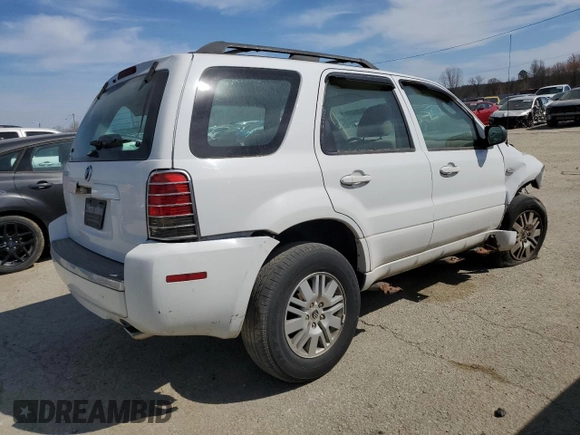 2005 Mercury Mariner Convenience с VIN 4M2YU56Z65DJ16579, выставлен на аукционе Copart как лот 48474465 с пробегом Не указан миль и На запчасти • Non repairable. История ставок и продаж доступна на DreamBid. Изображение 3.